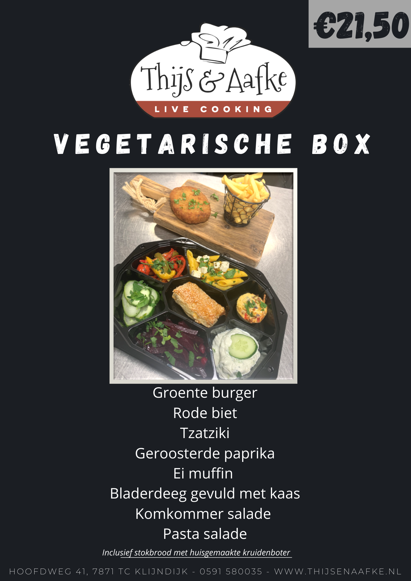 vegetarisch menu